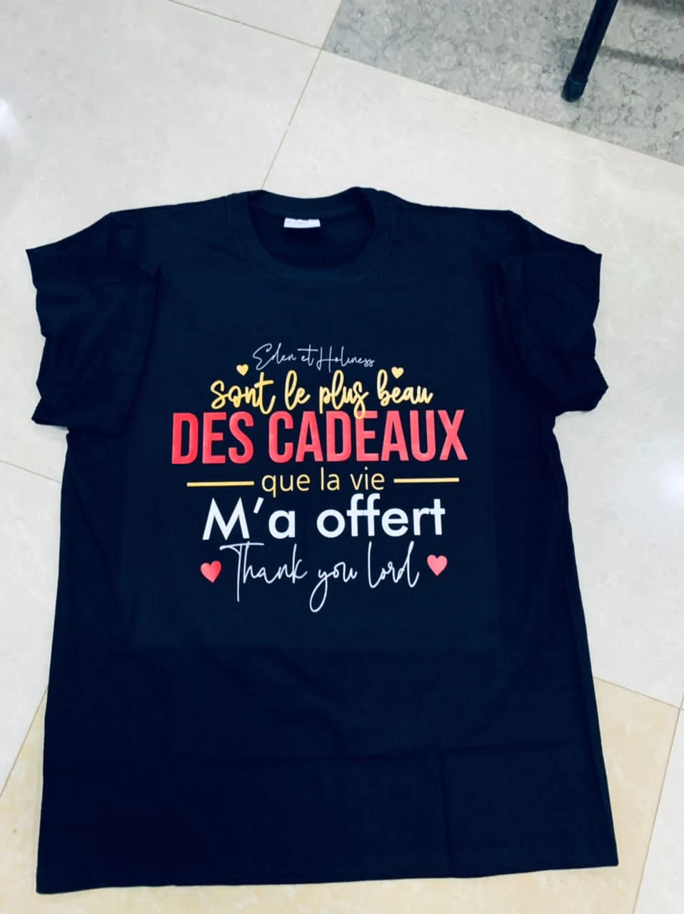 T-shirt personnalisé