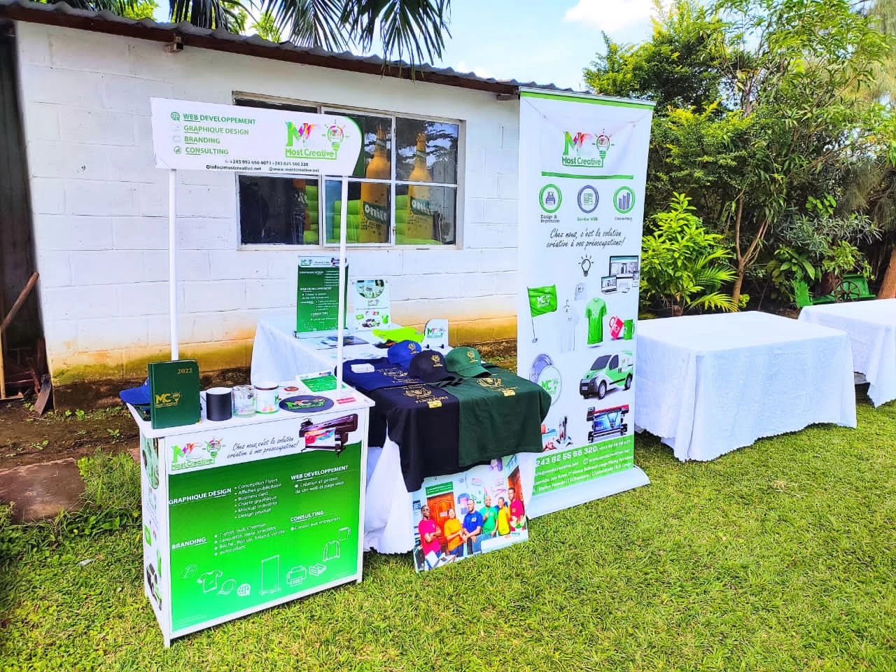 Stand & supports de communication